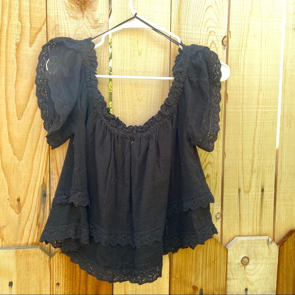 NWOT Rip Curl Black Atlas Top sz L - Picture 6 of 8